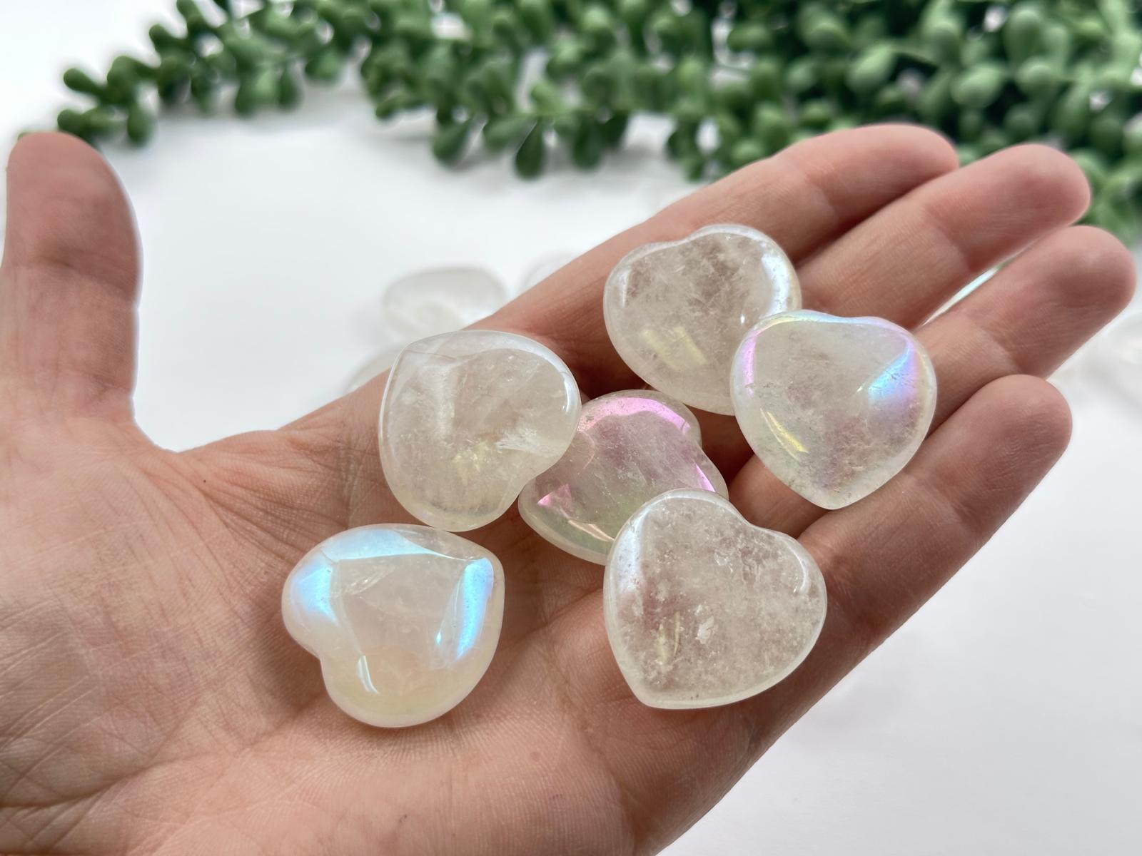 Aura Angel Mini Hearts (25MM or 2.5CM) 250 Gram Bag