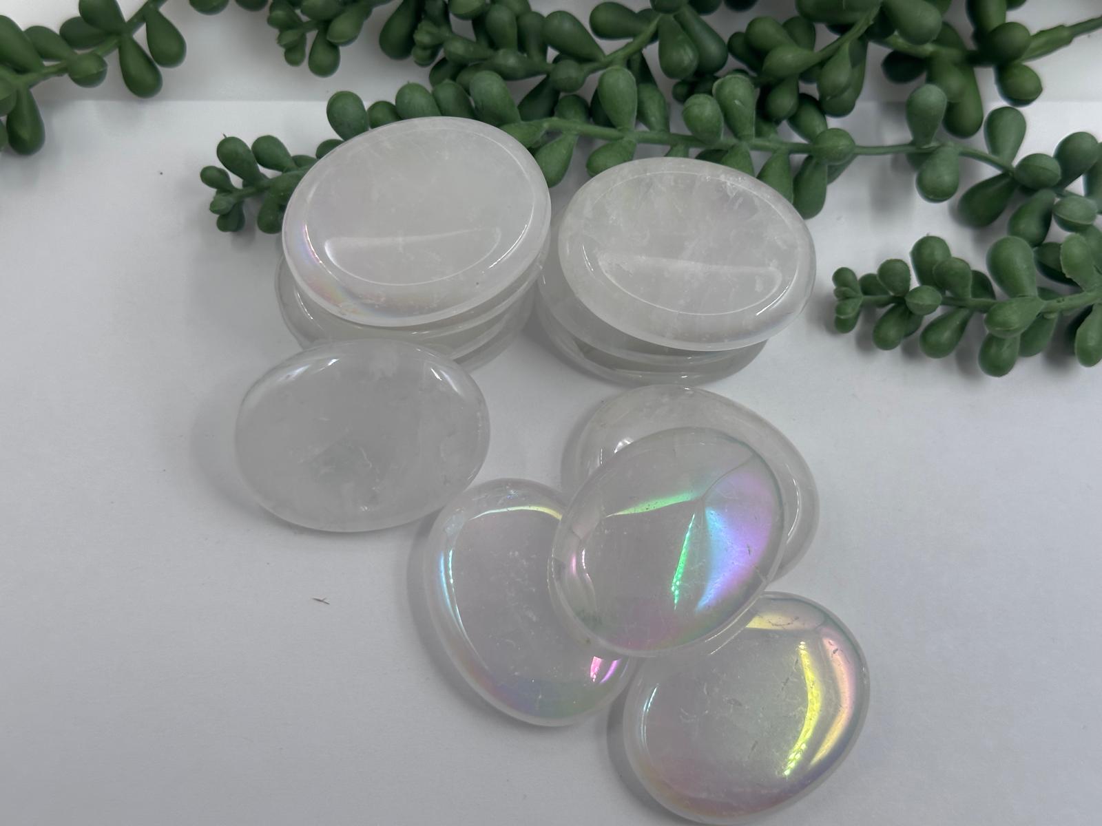 Amethyst  Worry Stones 45x35x10MM 0.5 KG Bag