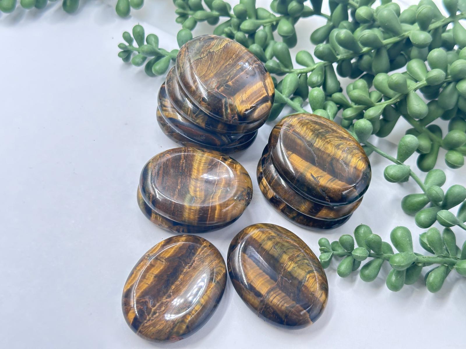 Bloodstone Worry Stones 45x35x10MM