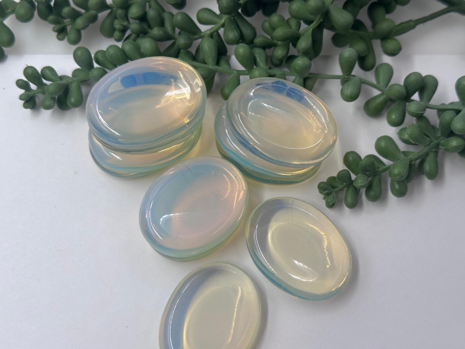 Opalite Worry Stones 45x35x10MM