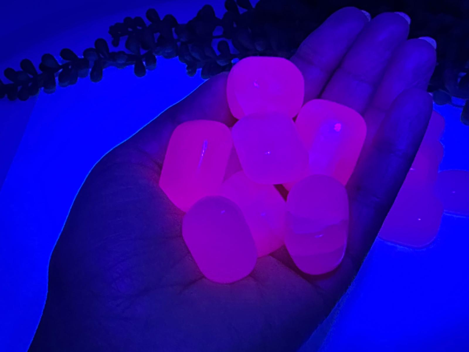 Pink Mangano Calcite Tumbled 22-25mm