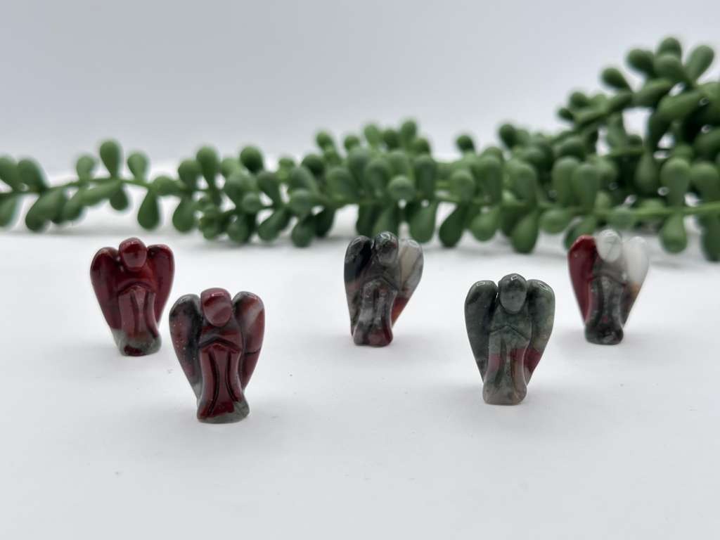 Bloodstone Angel 1 Inch